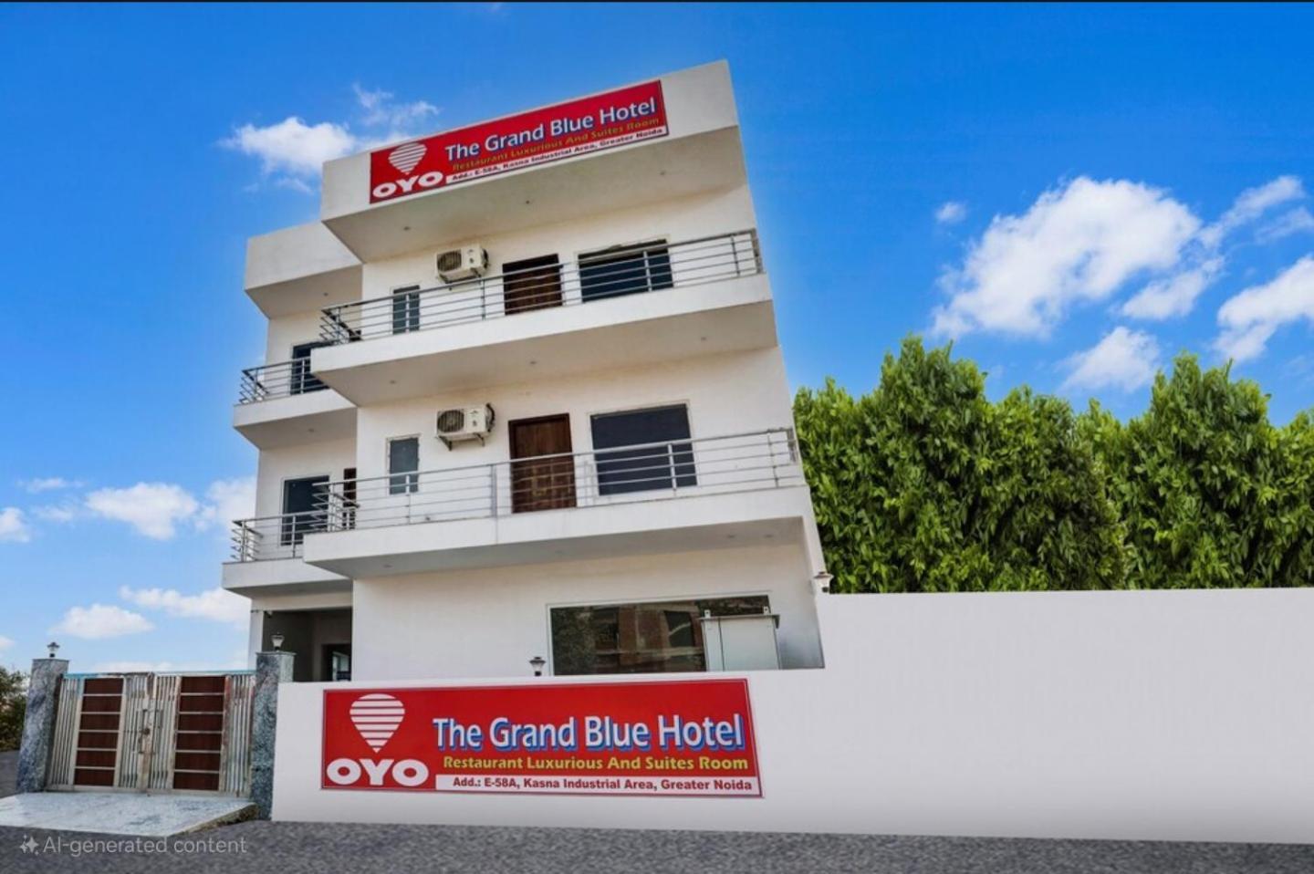 The Grand Blue Hotel 大诺伊达 外观 照片
