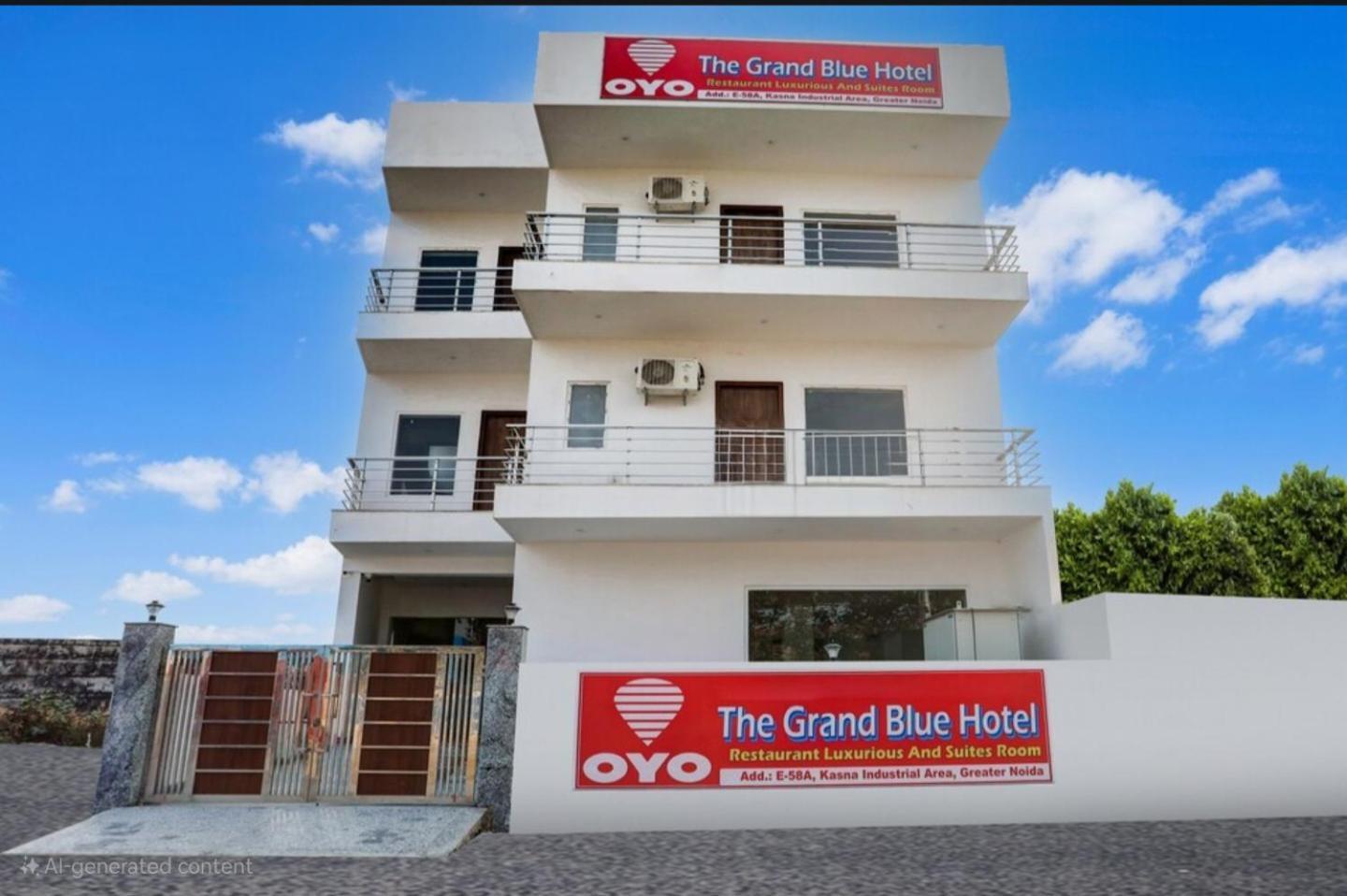 The Grand Blue Hotel 大诺伊达 外观 照片